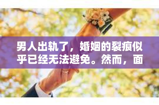 男人出轨了，婚姻的裂痕似乎已经无法避免。然而，面对这样的困境，我们是否真的无路可走？今天，就让我们一起来探讨一下，男人出轨了，我们该如何挽回他。