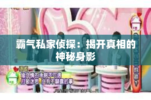 霸气私家侦探：揭开真相的神秘身影
