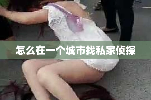 怎么在一个城市找私家侦探