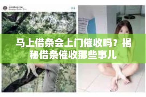 马上借条会上门催收吗？揭秘借条催收那些事儿