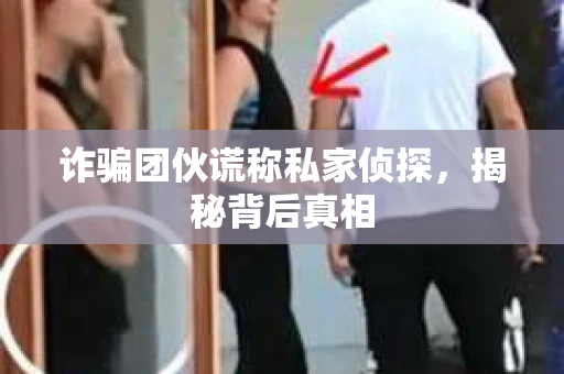 诈骗团伙谎称私家侦探，揭秘背后真相