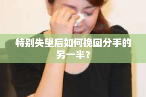 特别失望后如何挽回分手的另一半？