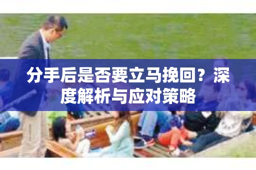 分手后是否要立马挽回？深度解析与应对策略