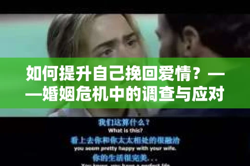 如何提升自己挽回爱情？——婚姻危机中的调查与应对策略